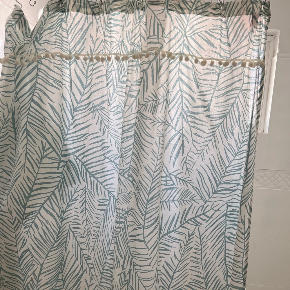 Opal house shower curtain